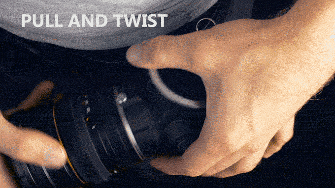 腰ベルトに装着