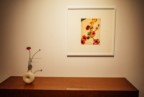 造花とプリントと詩