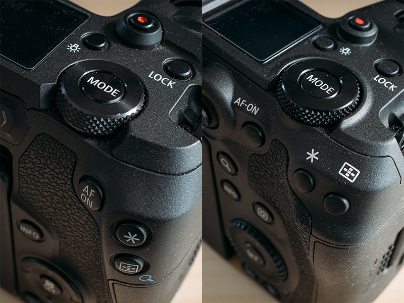 R5とR 電子ダイヤル