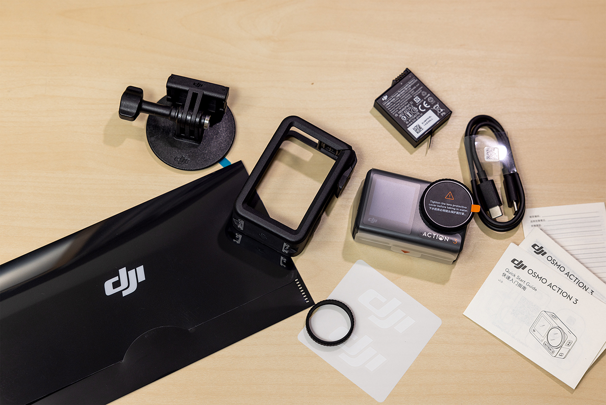 DJI OSMO ACTION 3標準コンボ付属品