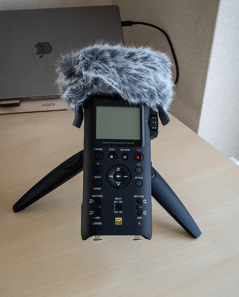 SONY PCM-D10 もふもふ