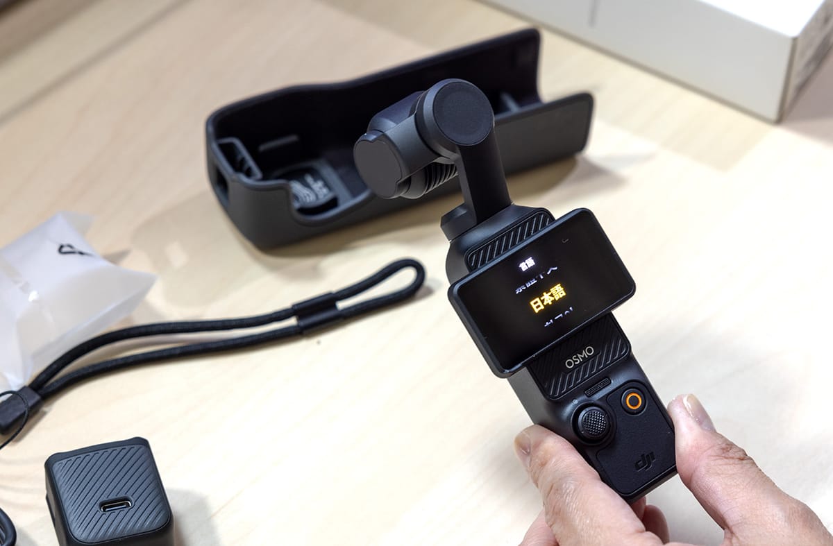 DJI OSMO POCKET 3本体